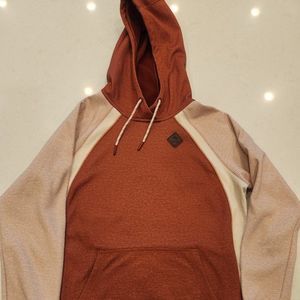 Burton Women's Fleece Lined Hoodie - Orange & Pink - XS